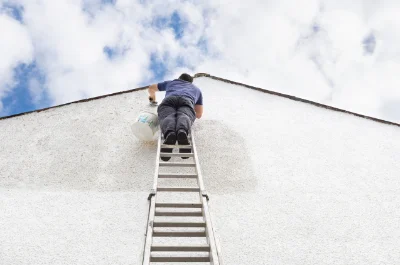Peinture extérieure à Riscle — façades et ravalement